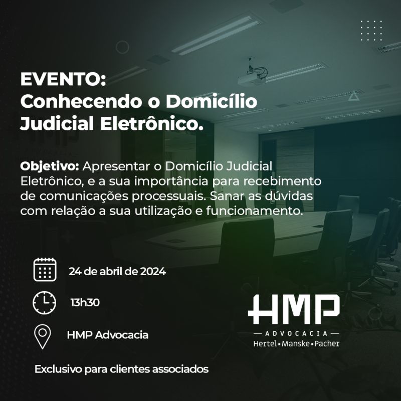 Venha descobrir tudo sobre o Domicílio Judicial Eletrônico!