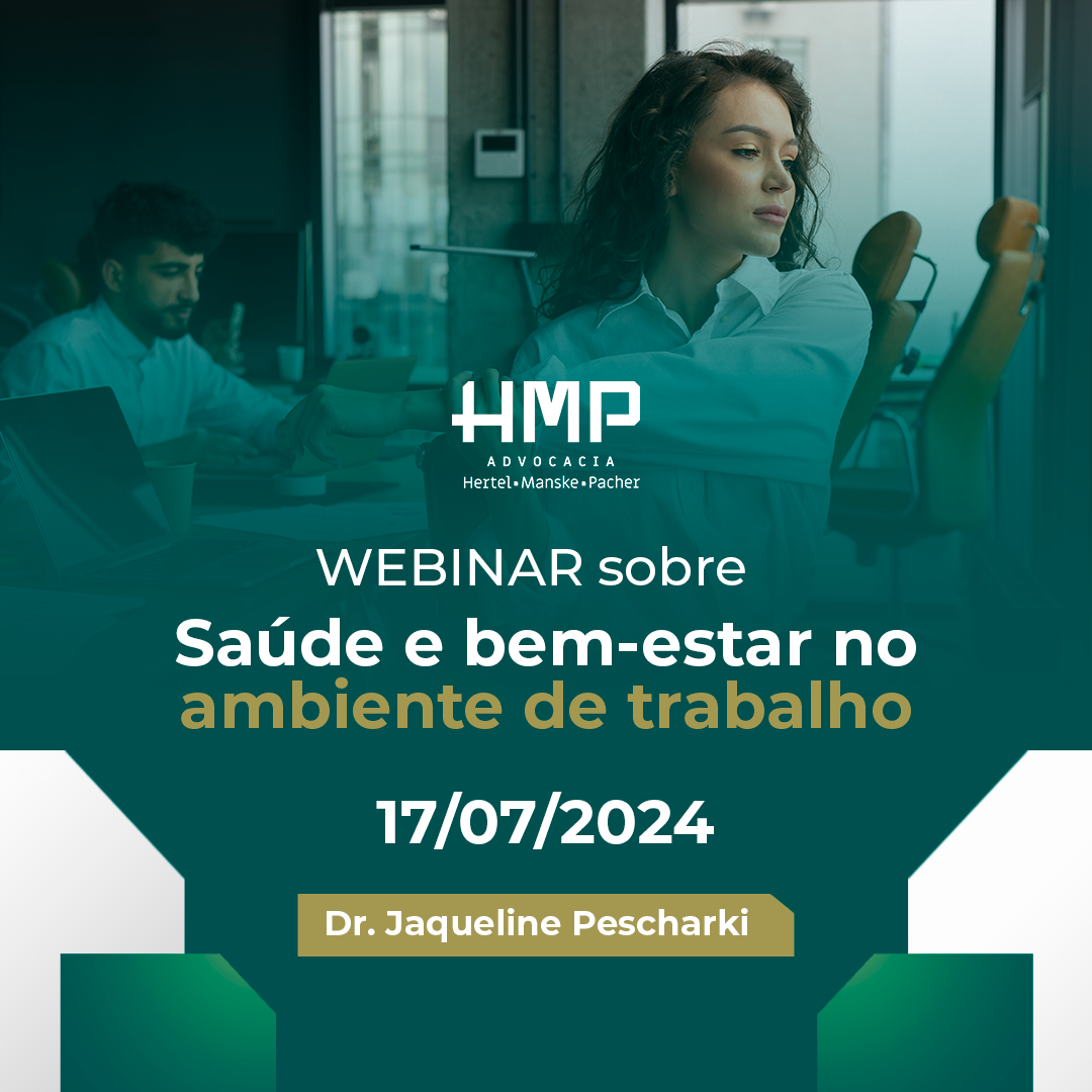 Webinar: Bem-estar e saúde no ambiente de trabalho.