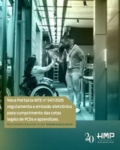 Novidade do MTE: Certidão de cotas de PCDs e aprendizes via eSocial