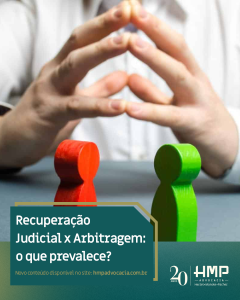 Recuperação Judicial não anula Arbitragem