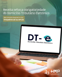 Receita reforça obrigatoriedade do Domicílio Tributário Eletrônico