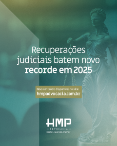 Recuperações judiciais batem novo recorde em 2025