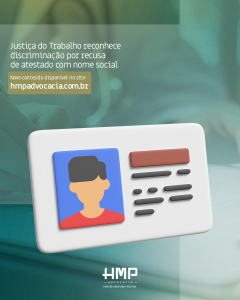 Rejeição de atestado médico com nome social de empregada trans gera indenização por danos morais