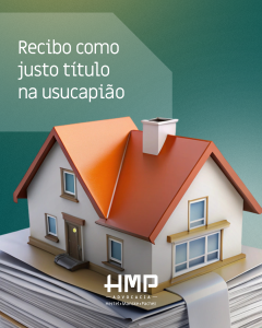 Recibo de compra e venda como justo título em usucapião