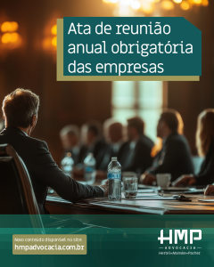 Ata de reunião anual obrigatória das empresas